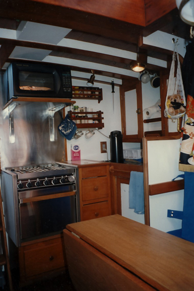 Forward Cabin & Galley