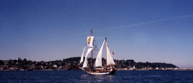 Sailing Port Townsend, Washington Bay