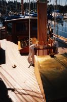 Fore Deck, Mast and Pin Rail