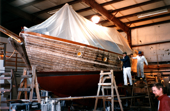 Hull Restoration Port Side